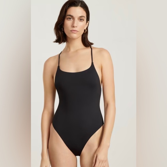 Everlane String One Piece Black XL - Picture 1 of 7